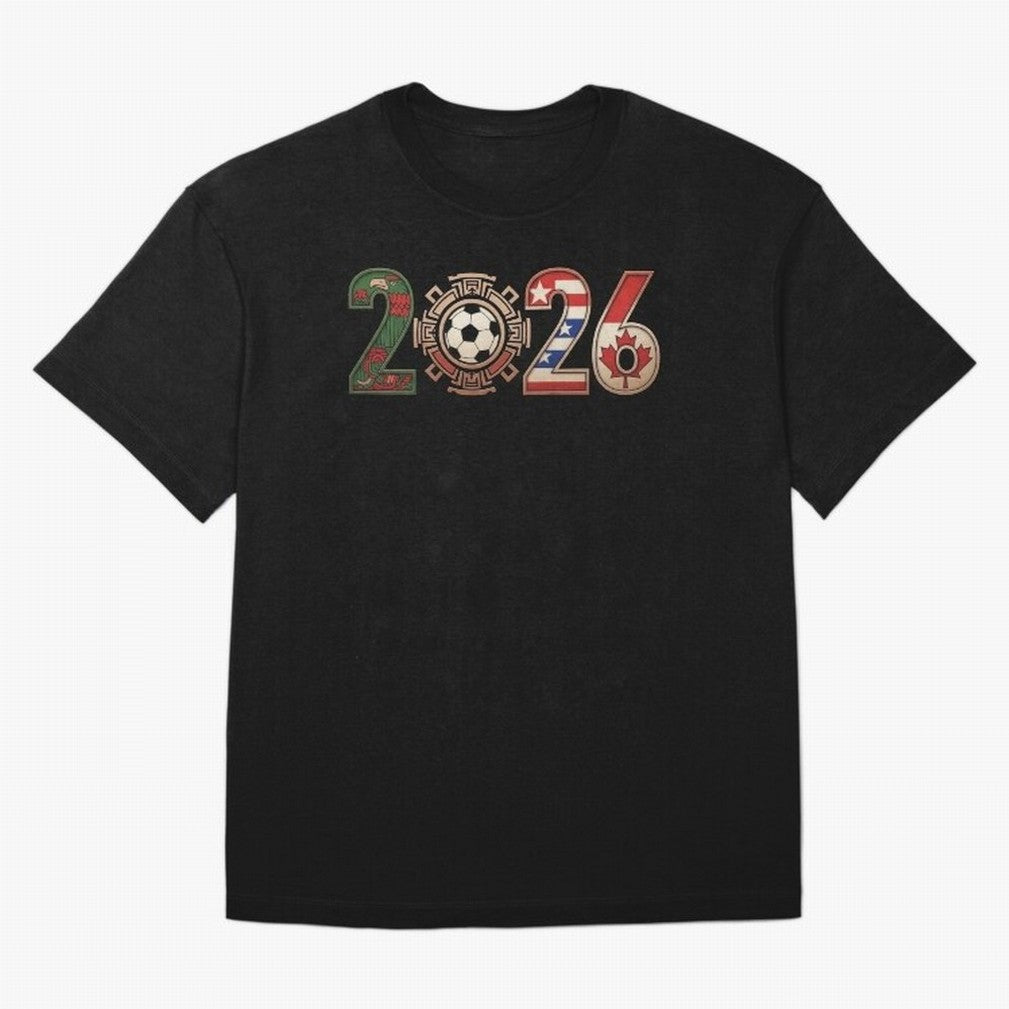 Three Nations One Game 2026 Classic T-Shirt Enjoy the Biggest Football Party of FIFA World Cup 2026 USA Canada Mexico Driven by CR7, Germany Energy, Retro Football Energy, Iconic Rivalries, Trophy Chase Drama and Stadium Atmosphere; Perfect for