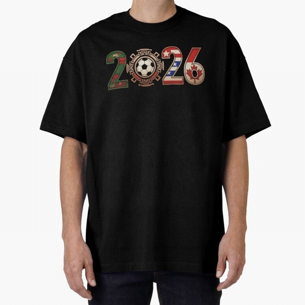 Three Nations One Game 2026 Classic T-Shirt Enjoy the Biggest Football Party of FIFA World Cup 2026 USA Canada Mexico Driven by CR7, Germany Energy, Retro Football Energy, Iconic Rivalries, Trophy Chase Drama and Stadium Atmosphere; Perfect for