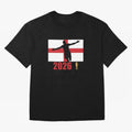 England World Cup 2026 T-Shirt_84815873 Classic T-Shirt Represent the Passion of Global Football Passion for FIFA World Cup 2026 USA Canada Mexico, Capturing Neymar, Haaland and Cristiano Ronaldo, England, France and Netherlands, Goal Celebration