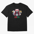 World Cup 2026 USA Canada Mexico Host Mascots Classic T-Shirt Bring Trophy Dreams to FIFA World Cup 2026 Group Stage Made for Neymar, France Energy, Champion Mindset, Group Stage Buzz, Knockout Tension and Passionate Fan Culture; Ideal for