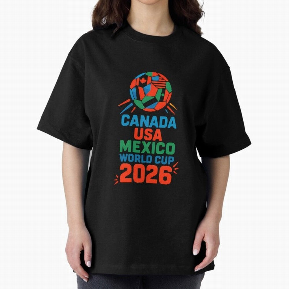 World Cup 2026 USA Canada Mexico ¡ª Retro Soccer Tournament Illustration Classic T-Shirt Spotlight FIFA World Cup 2026 Group Stage for Fans of Mbappe and Portugal, Bringing Stadium Memories, Football Loyalty, International Chants and Championship