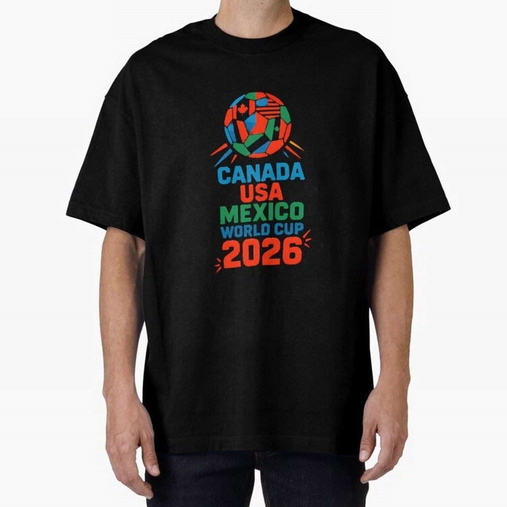 World Cup 2026 USA Canada Mexico ¡ª Retro Soccer Tournament Illustration Classic T-Shirt Spotlight FIFA World Cup 2026 Group Stage for Fans of Mbappe and Portugal, Bringing Stadium Memories, Football Loyalty, International Chants and Championship