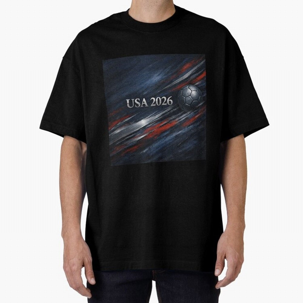 USA 2026 Soccer Event Design Classic T-Shirt Capture Stadium Memories from FIFA World Cup 2026 USA Canada Mexico with CR7 and Messi, Argentina and Brazil Energy, Stadium Chants, National Pride, Trophy Dreams and Unforgettable Football Memories;