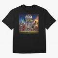North America Soccer 2026 #football 2026 Classic T-Shirt Experience FIFA World Cup 2026 USA Canada Mexico for Fans of Messi and Cristiano Ronaldo and Spain and Netherlands, Bringing Vintage Soccer Flavor, Modern Football Stars, National Flags and