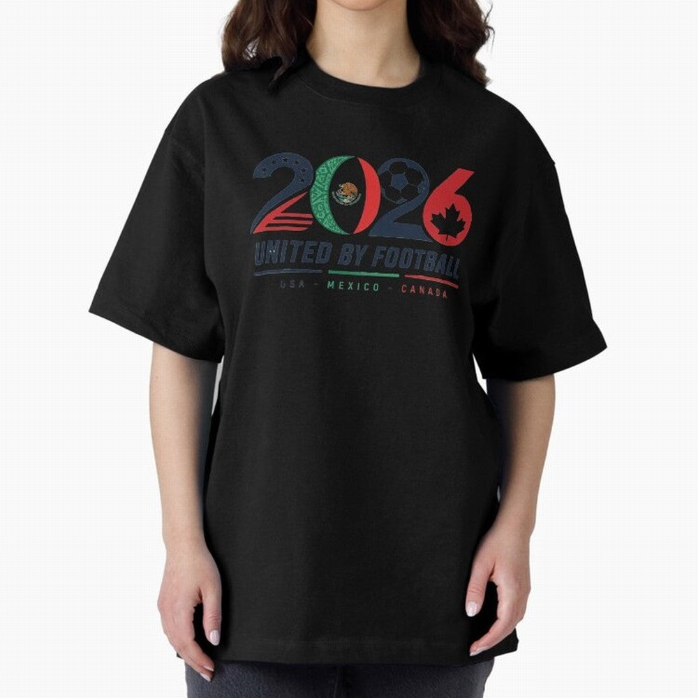 United by Football 2026 Soccer Design Classic T-Shirt Support Iconic Players in FIFA World Cup 2026 Celebrating Messi and Cristiano Ronaldo, Argentina and Brazil Energy, Football History, Final Match Energy, Crowd Noise and Once in a Lifetime