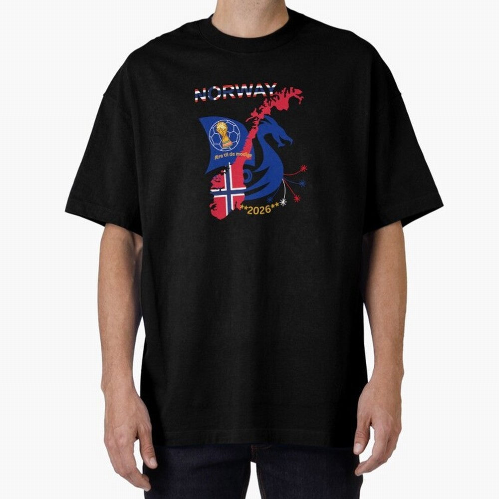 Norway 2026 Classic T-Shirt Celebrate Football Dreams Across FIFA World Cup 2026 Built around Cristiano Ronaldo, Haaland and CR7, Brazil Energy, Vintage Soccer Flavor, Modern Football Stars, National Flags and Final Night Emotion; Ideal for