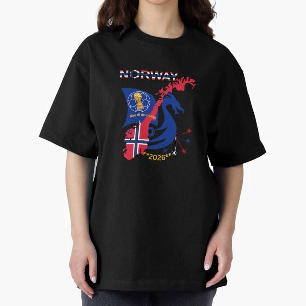 Norway 2026 Classic T-Shirt Celebrate Football Dreams Across FIFA World Cup 2026 Built around Cristiano Ronaldo, Haaland and CR7, Brazil Energy, Vintage Soccer Flavor, Modern Football Stars, National Flags and Final Night Emotion; Ideal for