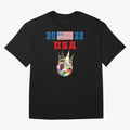 Keep Calm and support USA Football Flag Soccer Jersey Classic T-Shirt Join FIFA World Cup 2026 Spirit, Featuring Brazil, Messi, Neymar and Mbappe, Fan Favorite Moments, National Team Passion, Big Match Drama and Soccer History; Ideal for Football