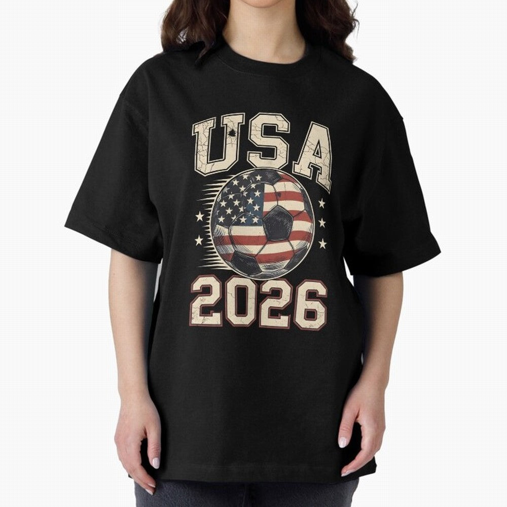 USA 2026 World Cup Soccer Classic T-Shirt Celebrate National Team Dreams in the FIFA World Cup 2026 USA Canada Mexico Journey through CR7 Highlights, Germany Pride, Football History, Final Match Energy, Crowd Noise and Once in a Lifetime Moments;