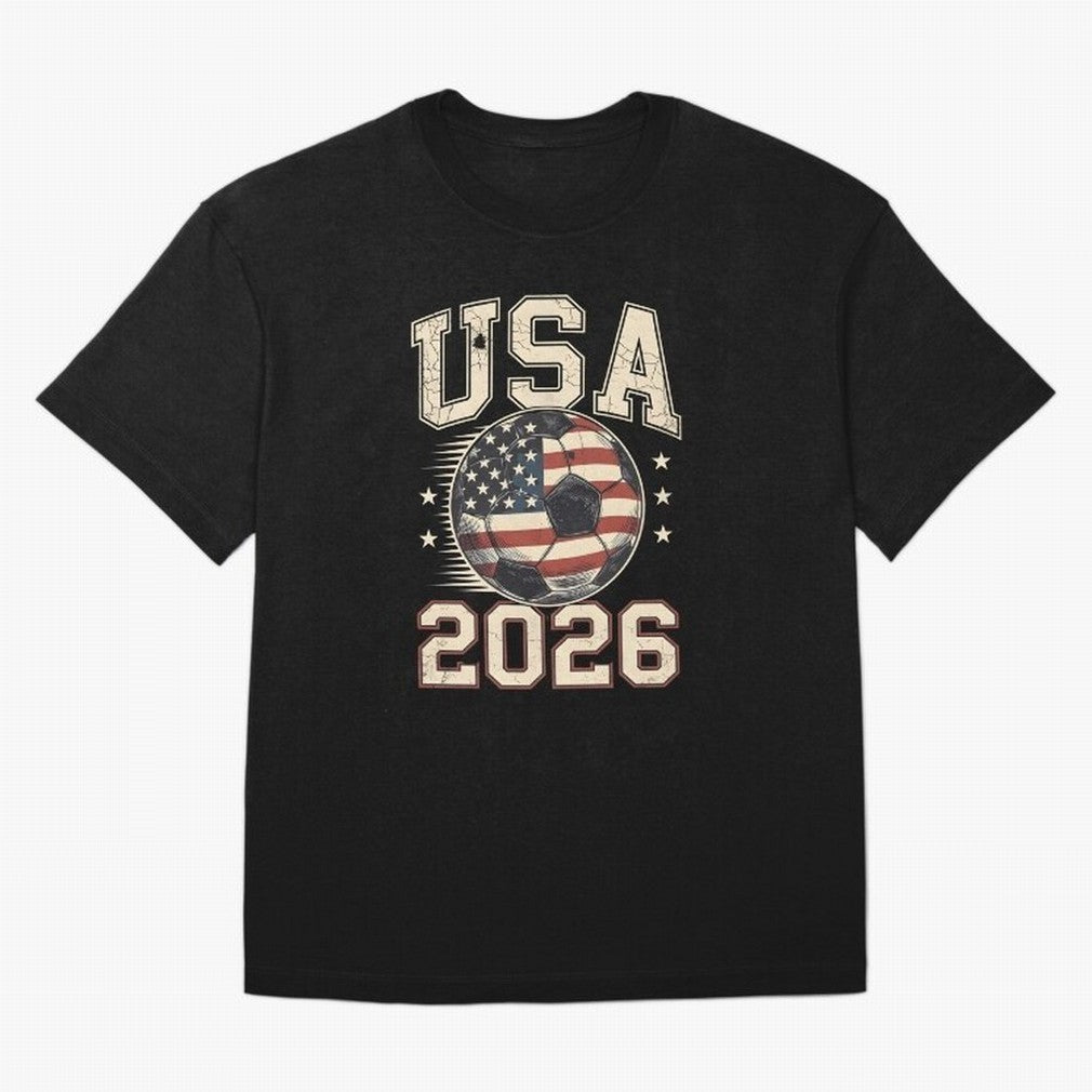 USA 2026 World Cup Soccer Classic T-Shirt Celebrate National Team Dreams in the FIFA World Cup 2026 USA Canada Mexico Journey through CR7 Highlights, Germany Pride, Football History, Final Match Energy, Crowd Noise and Once in a Lifetime Moments;