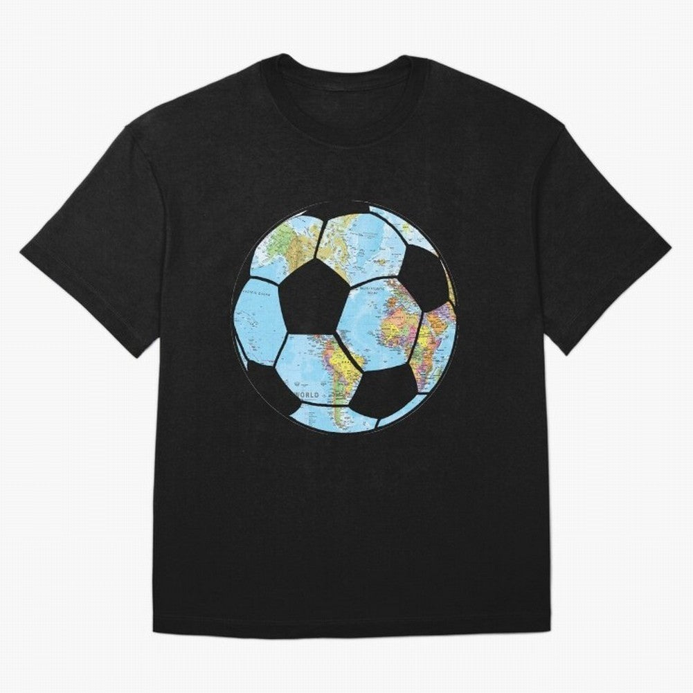 football around the globe Classic T-Shirt Bring Trophy Dreams to Match Day Hype around FIFA World Cup 2026, Haaland, Argentina, Supporter Pride, Iconic Celebrations, Legendary Names and Global Match Day Energy; Great for Supporters Who Love