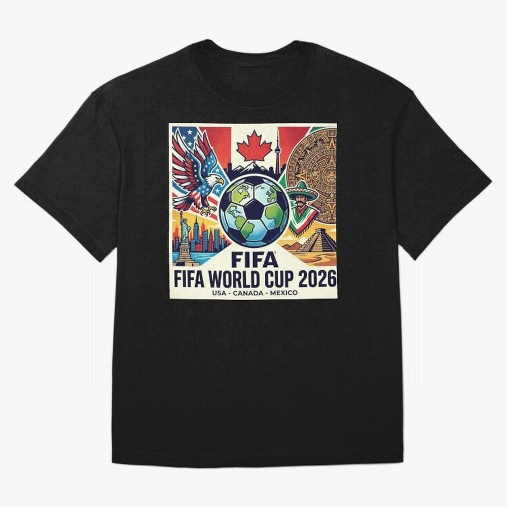 North America United Soccer 2026 Vintage Crest Classic T-Shirt Show Passion for the Stars of the FIFA World Cup 2026 USA Canada Mexico Journey through Haaland Highlights, Germany Pride, Stadium Memories, Football Loyalty, International Chants and