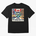 North America United Soccer 2026 Vintage Crest Classic T-Shirt Show Passion for the Stars of the FIFA World Cup 2026 USA Canada Mexico Journey through Haaland Highlights, Germany Pride, Stadium Memories, Football Loyalty, International Chants and