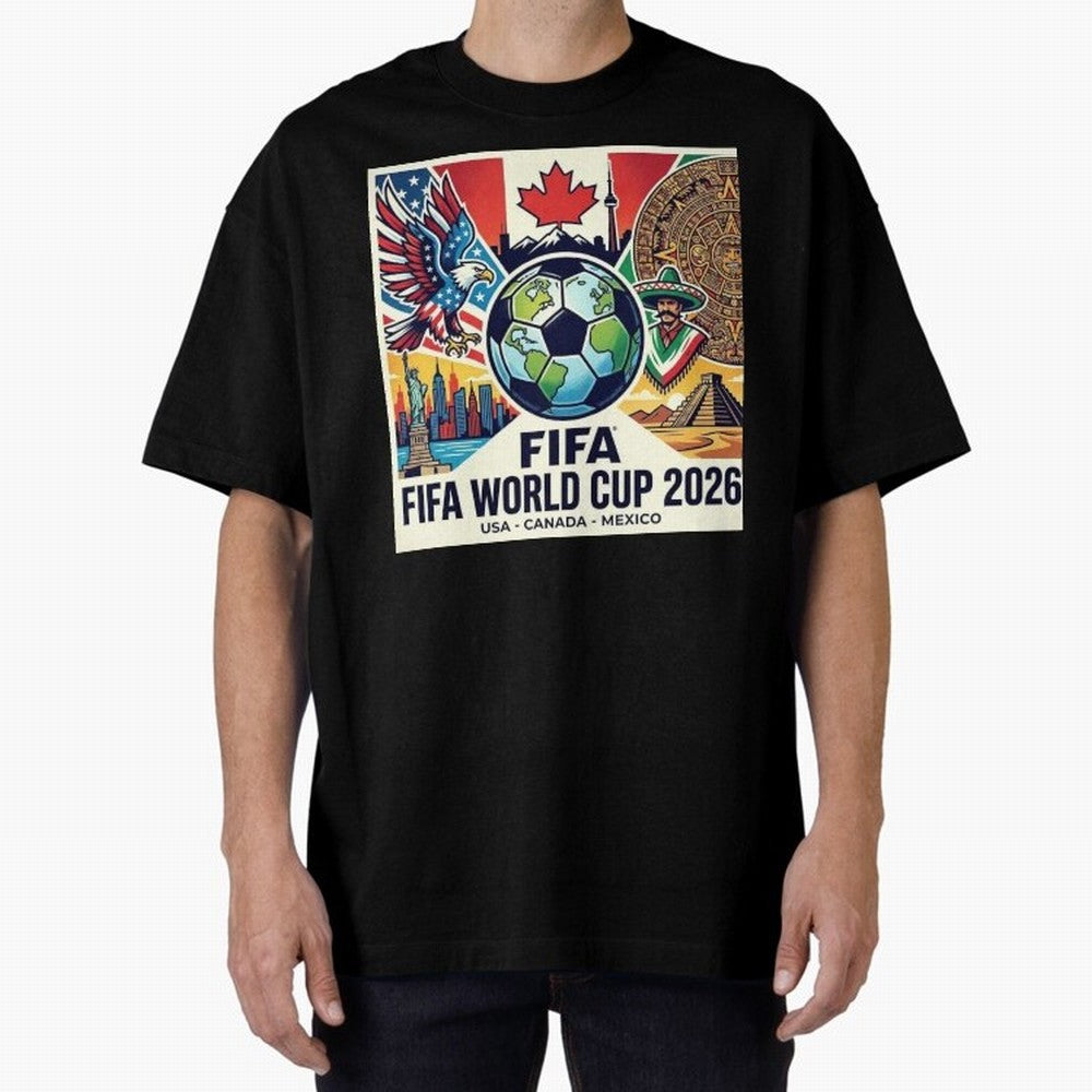 North America United Soccer 2026 Vintage Crest Classic T-Shirt Show Passion for the Stars of the FIFA World Cup 2026 USA Canada Mexico Journey through Haaland Highlights, Germany Pride, Stadium Memories, Football Loyalty, International Chants and