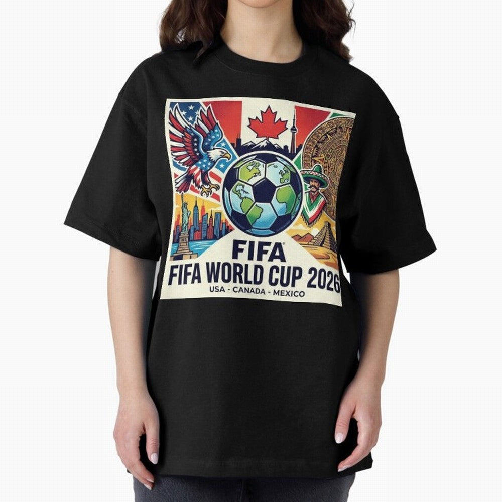North America United Soccer 2026 Vintage Crest Classic T-Shirt Show Passion for the Stars of the FIFA World Cup 2026 USA Canada Mexico Journey through Haaland Highlights, Germany Pride, Stadium Memories, Football Loyalty, International Chants and