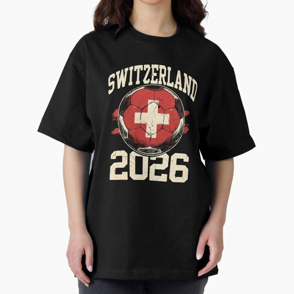 Switzerland 2026 World Cup Classic T-Shirt Relive Legendary Nights from the FIFA World Cup 2026 USA Canada Mexico Journey through Messi, CR7 and Mbappe Highlights, Brazil Pride, Worldwide Fan Energy, Dramatic Goals, Stadium Lights and Championship