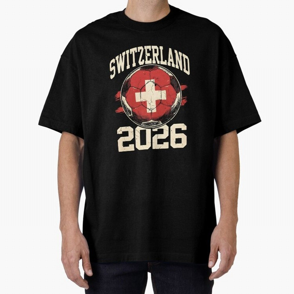 Switzerland 2026 World Cup Classic T-Shirt Relive Legendary Nights from the FIFA World Cup 2026 USA Canada Mexico Journey through Messi, CR7 and Mbappe Highlights, Brazil Pride, Worldwide Fan Energy, Dramatic Goals, Stadium Lights and Championship