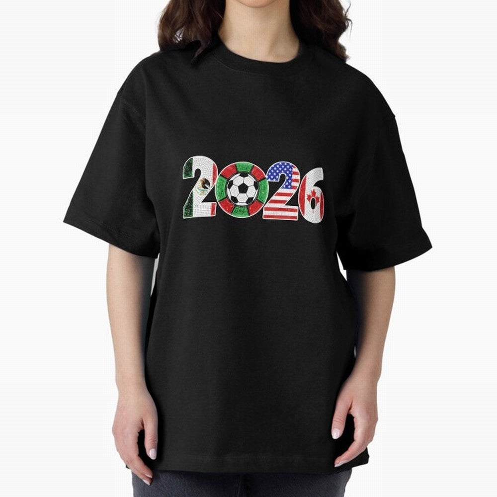 North American Soccer Spirit Team 2026 T-Shirt_82770209 Classic T-Shirt Cheer for FIFA World Cup 2026 Group Stage Spirit, Inspired by Argentina, France and Brazil, Haaland and Mbappe, Classic Soccer Heritage, Championship Pressure, Fan Loyalty and