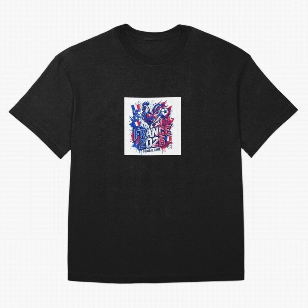 France World Cup 2026 Classic T-Shirt Celebrate the Road through Global Football Passion for FIFA World Cup 2026 Group Stage, Highlighting Mbappe, France and Portugal, Goal Celebration Energy, Supporter Heritage, Football Icons and Worldwide