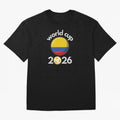 Columbia Flag World Cup 2026 Soccer Design ¨C Columbian Football Futbol Classic T-Shirt Show Fan Pride Across FIFA World Cup 2026 Filled with Cristiano Ronaldo, Haaland and CR7, England, France and Netherlands Energy, Championship Spirit, Famous