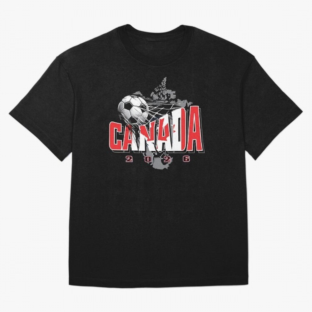 Canada Soccer Football World Fan Classic T-Shirt Carry National Pride through FIFA World Cup 2026 for Fans of Cristiano Ronaldo, Haaland and CR7 and Argentina and Brazil, Bringing Football History, Final Match Energy, Crowd Noise and Once in a