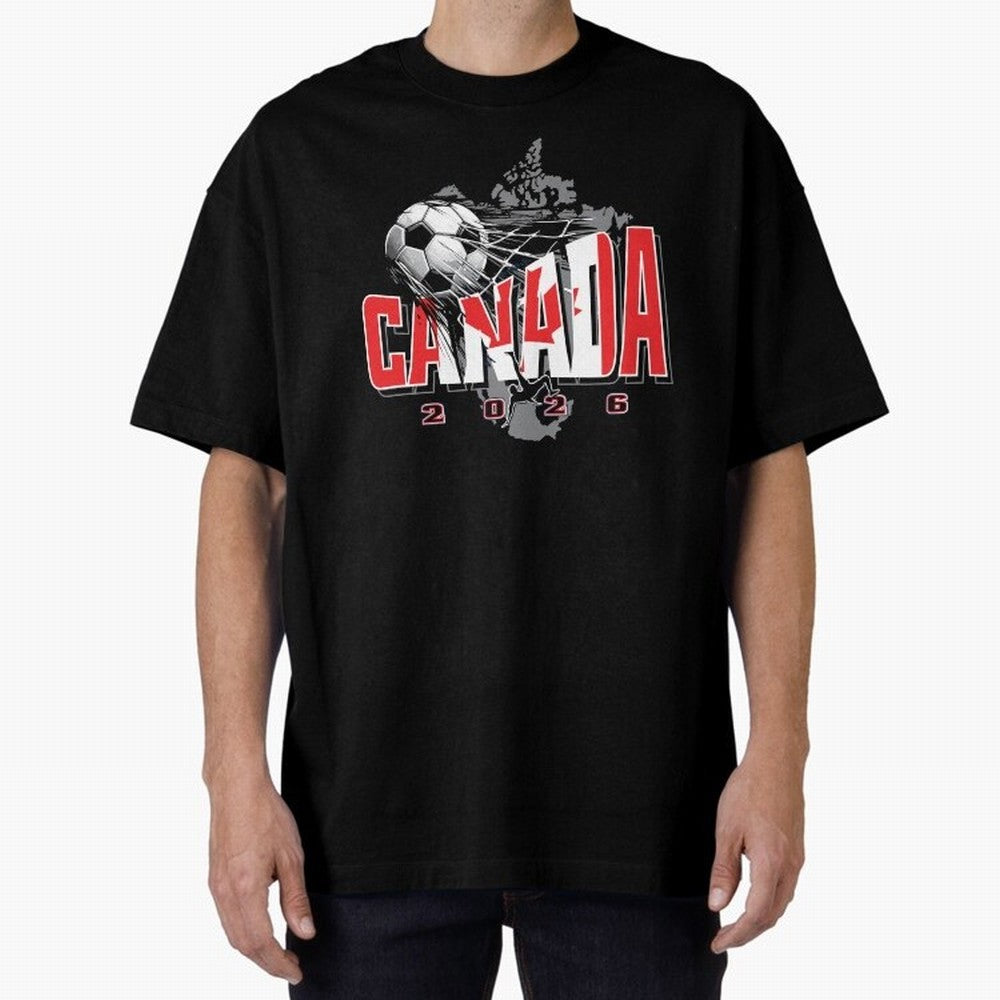 Canada Soccer Football World Fan Classic T-Shirt Carry National Pride through FIFA World Cup 2026 for Fans of Cristiano Ronaldo, Haaland and CR7 and Argentina and Brazil, Bringing Football History, Final Match Energy, Crowd Noise and Once in a