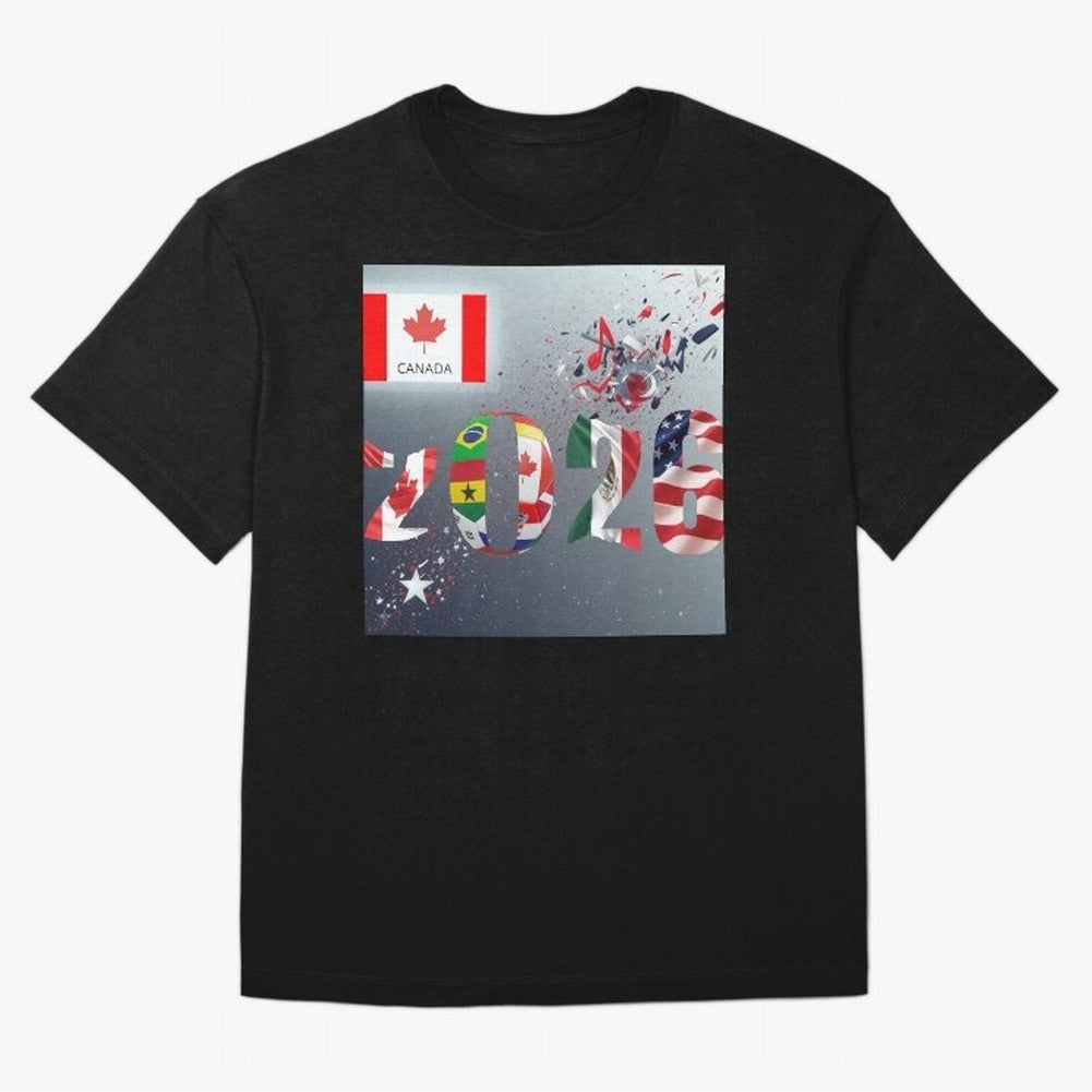 World Cup 2026 Classic T-Shirt Represent the Passion of FIFA World Cup 2026 Group Stage Spirit, Featuring Portugal, Haaland and Mbappe, Football Passion, Legendary Performances, Festival Vibes and Supporter Community; Created for Match Day Parties,
