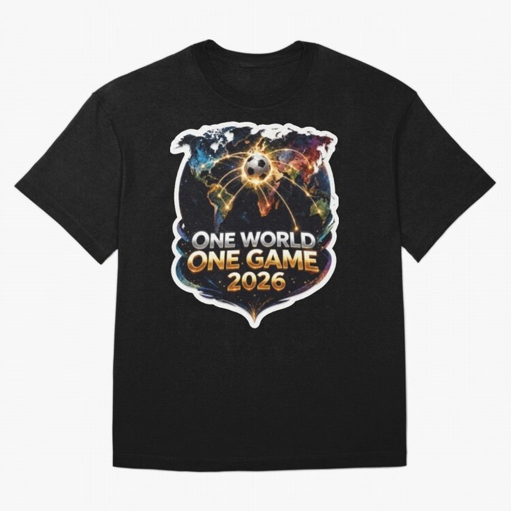 World Cup 2026 Funny Soccer Team Classic T-Shirt Relive the Noise and Pride of FIFA World Cup 2026 USA Canada Mexico for Fans of Cristiano Ronaldo and Spain, Bringing Championship Spirit, Famous Goals, Roaring Crowds and International Football