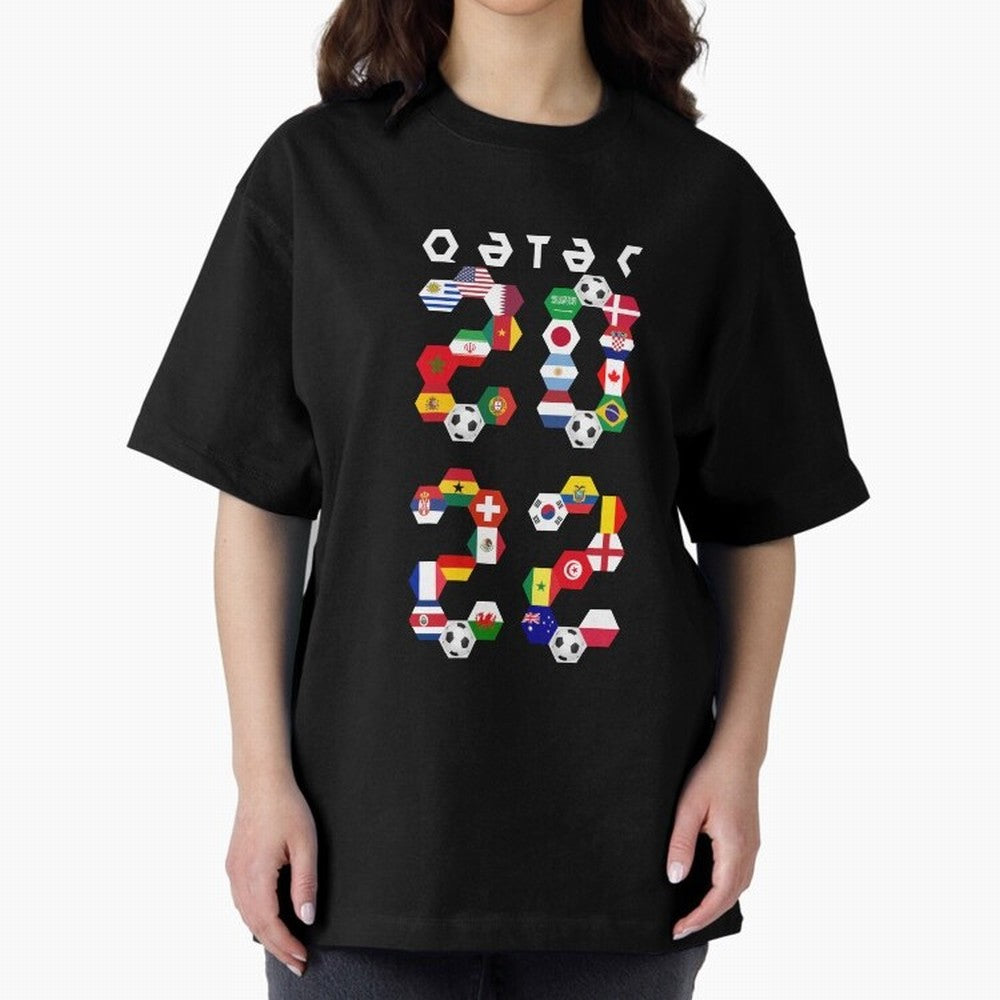 QATAR 2022 WORLD CUP SOCCER TOURNAMENT Classic T-Shirt Celebrate Global Passion for FIFA World Cup 2026 Group Stage for Fans of Neymar, Haaland and Cristiano Ronaldo and Portugal, Spain and Germany, Bringing Football Festival Excitement, Trophy