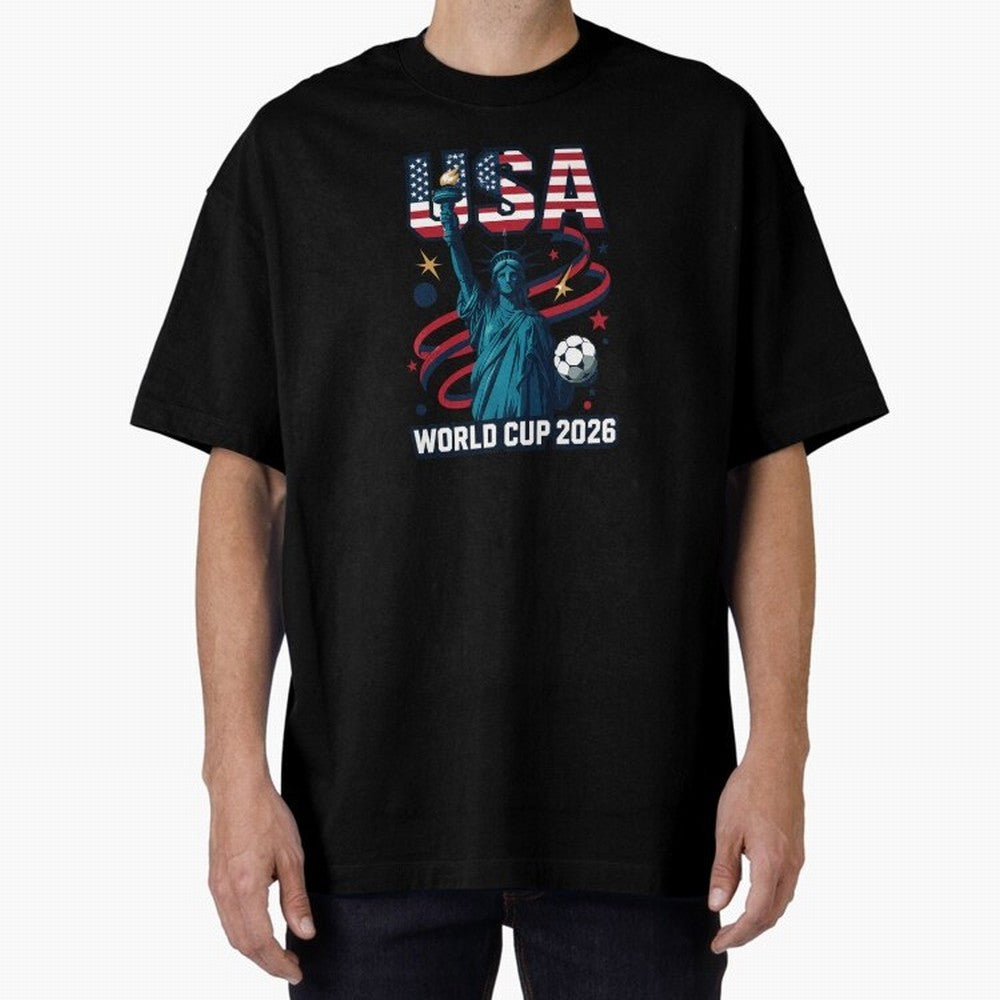 Official USA World Cup 2026 Merchandise Classic T-Shirt Keep the Match Day Mood of FIFA World Cup 2026 USA Canada Mexico Spirit, Made for France, Mbappe and Neymar, Football Passion, Legendary Performances, Festival Vibes and Supporter Community;