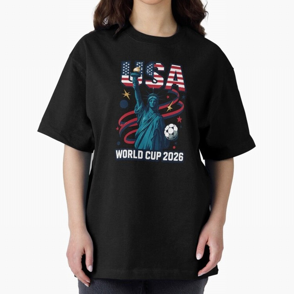Official USA World Cup 2026 Merchandise Classic T-Shirt Keep the Match Day Mood of FIFA World Cup 2026 USA Canada Mexico Spirit, Made for France, Mbappe and Neymar, Football Passion, Legendary Performances, Festival Vibes and Supporter Community;
