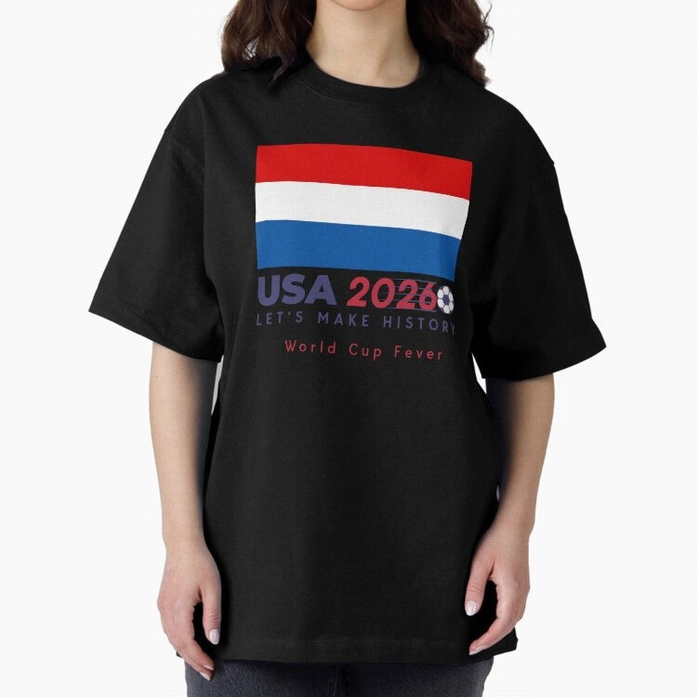 USA 2026 World Cup Americas football. Classic T-Shirt Join Supporters Worldwide for FIFA World Cup 2026 USA Canada Mexico for Fans of Messi and Brazil, Portugal and Argentina, Bringing Classic Soccer Heritage, Championship Pressure, Fan Loyalty and