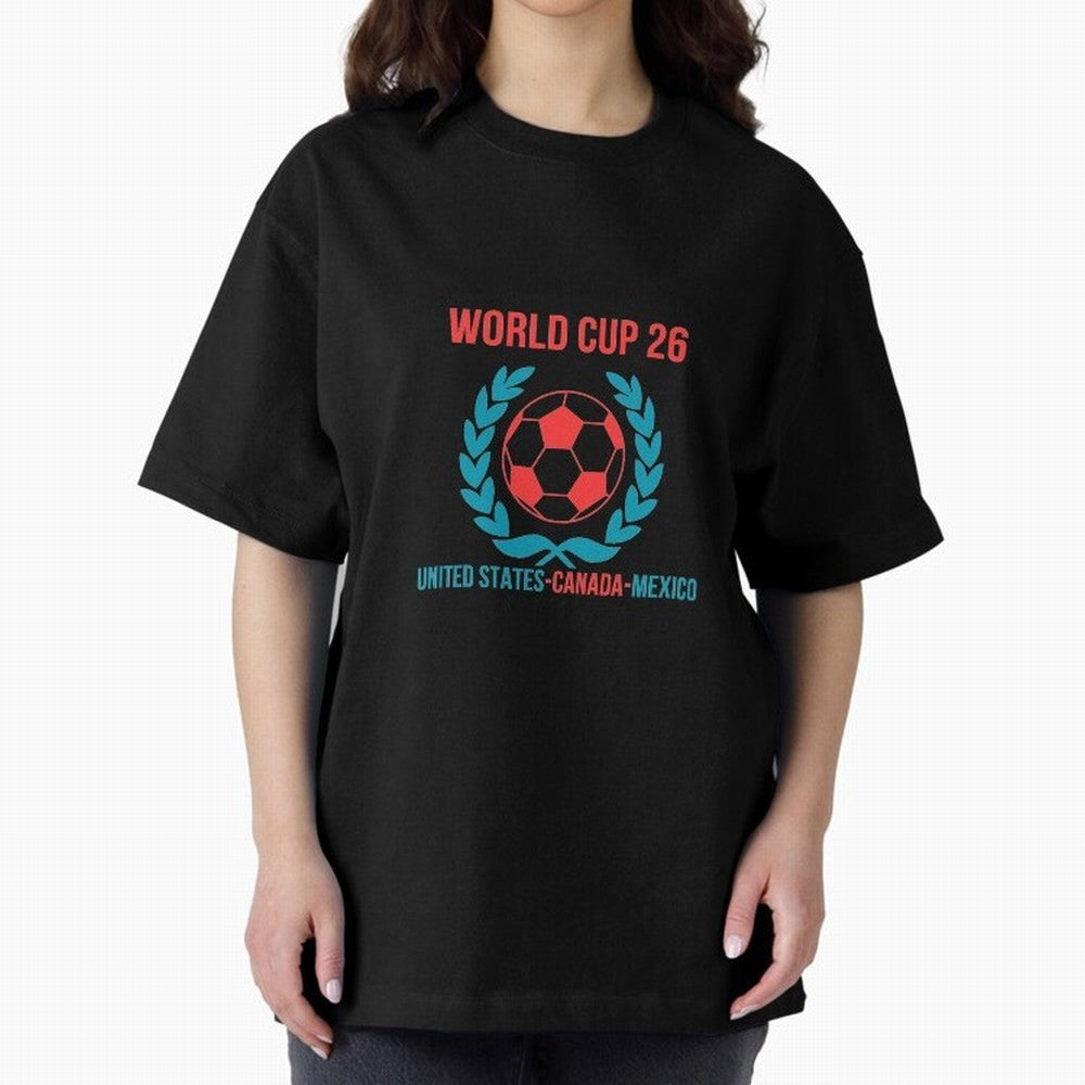 World Cup 2026 United States Canada Mexico Soccer Logo Classic T-Shirt Show Love for Legendary Goals in Global Football Passion for FIFA World Cup 2026 USA Canada Mexico, Connected to CR7, Argentina, France and Brazil, Global Supporter Spirit,