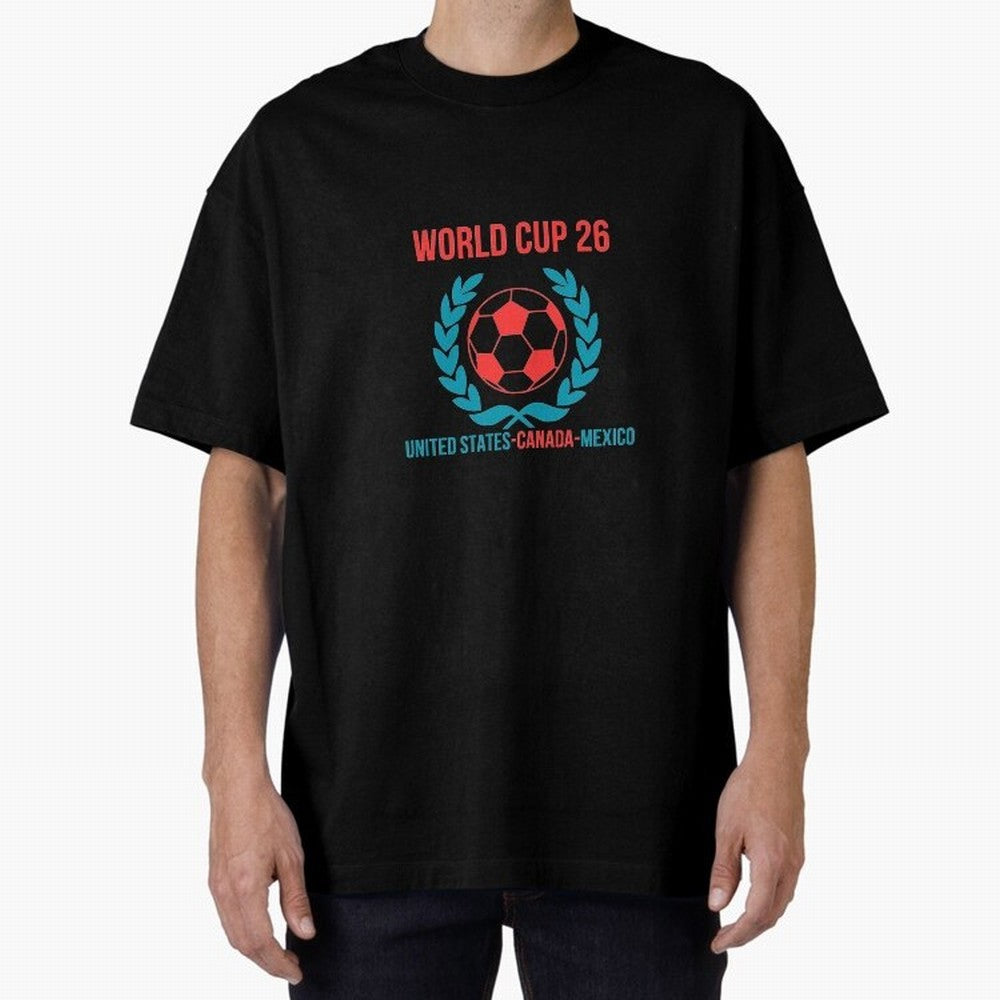 World Cup 2026 United States Canada Mexico Soccer Logo Classic T-Shirt Show Love for Legendary Goals in Global Football Passion for FIFA World Cup 2026 USA Canada Mexico, Connected to CR7, Argentina, France and Brazil, Global Supporter Spirit,