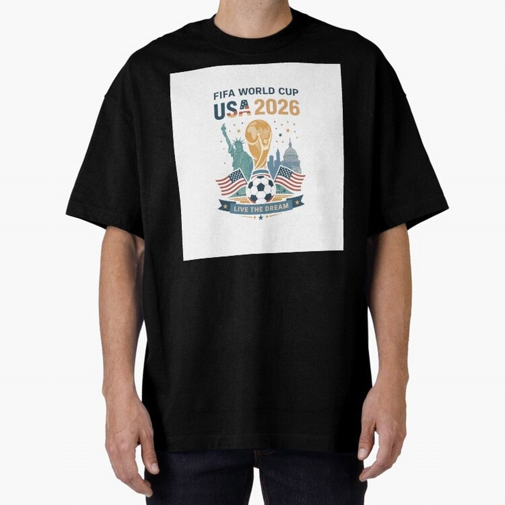 Fifa World Cup USA 2026 Classic T-Shirt Experience the Global Stage of FIFA World Cup 2026 Group Stage Spirit, Capturing Germany, Cristiano Ronaldo, Worldwide Fan Energy, Dramatic Goals, Stadium Lights and Championship Celebrations; Perfect for