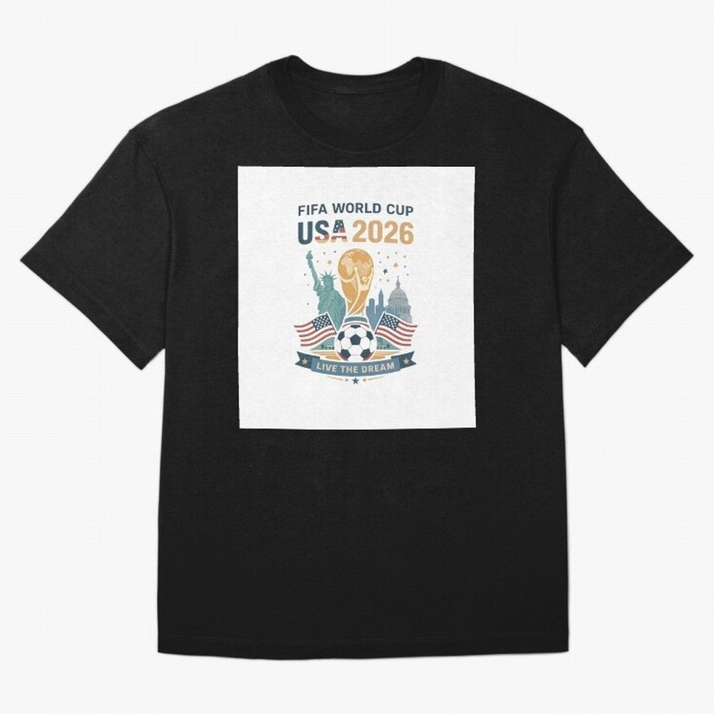Fifa World Cup USA 2026 Classic T-Shirt Experience the Global Stage of FIFA World Cup 2026 Group Stage Spirit, Capturing Germany, Cristiano Ronaldo, Worldwide Fan Energy, Dramatic Goals, Stadium Lights and Championship Celebrations; Perfect for