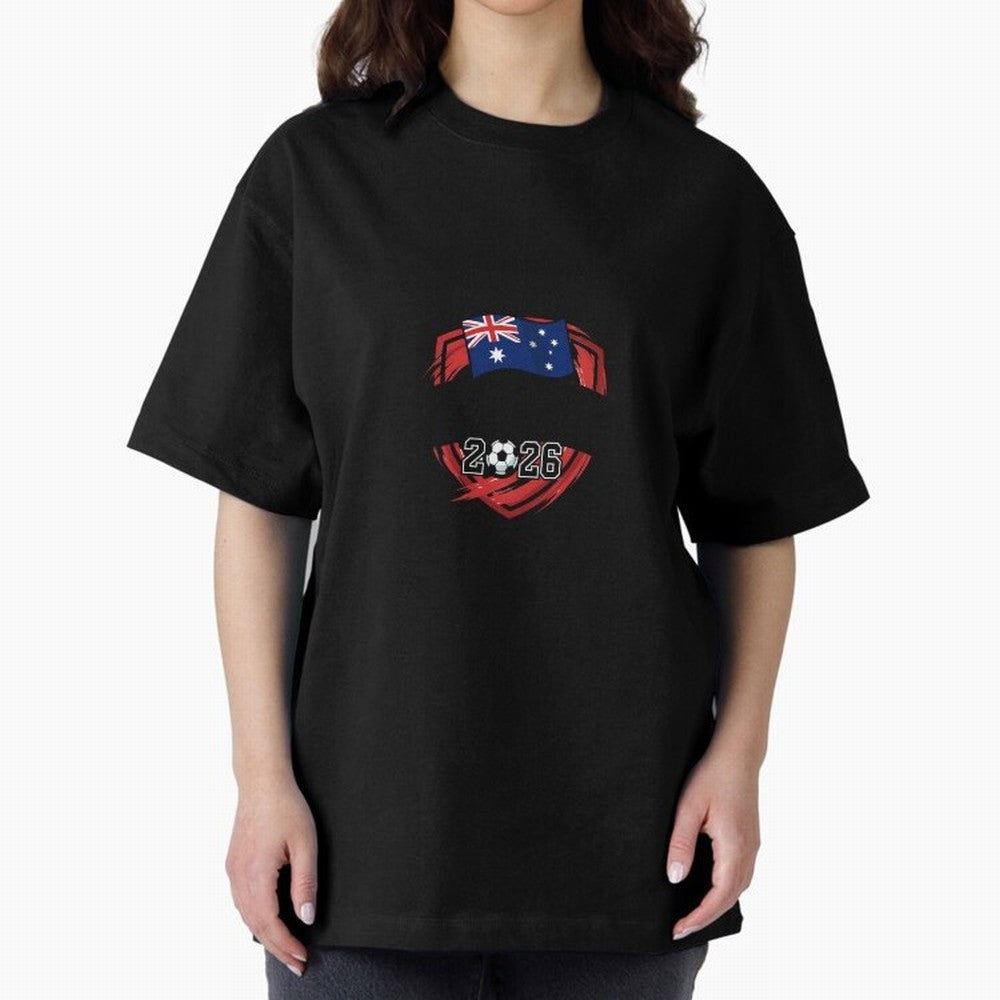 Australia World Cup 2026 Australia Football Classic T-Shirt Elevate FIFA World Cup 2026 for Fans of Haaland and Mbappe and Brazil, Portugal and Argentina, Bringing Football History, Final Match Energy, Crowd Noise and Once in a Lifetime Moments;