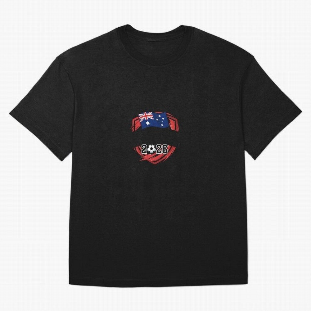 Australia World Cup 2026 Australia Football Classic T-Shirt Elevate FIFA World Cup 2026 for Fans of Haaland and Mbappe and Brazil, Portugal and Argentina, Bringing Football History, Final Match Energy, Crowd Noise and Once in a Lifetime Moments;