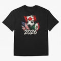 Soccer 2026 USA Canada Mexico ¨C World Football Flags Design Classic T-Shirt Show Your Tournament Heart for FIFA World Cup 2026 Group Stage for Fans of Messi, CR7 and Mbappe and Argentina, Bringing Tournament Hype, Historic Matchups, Family Viewing