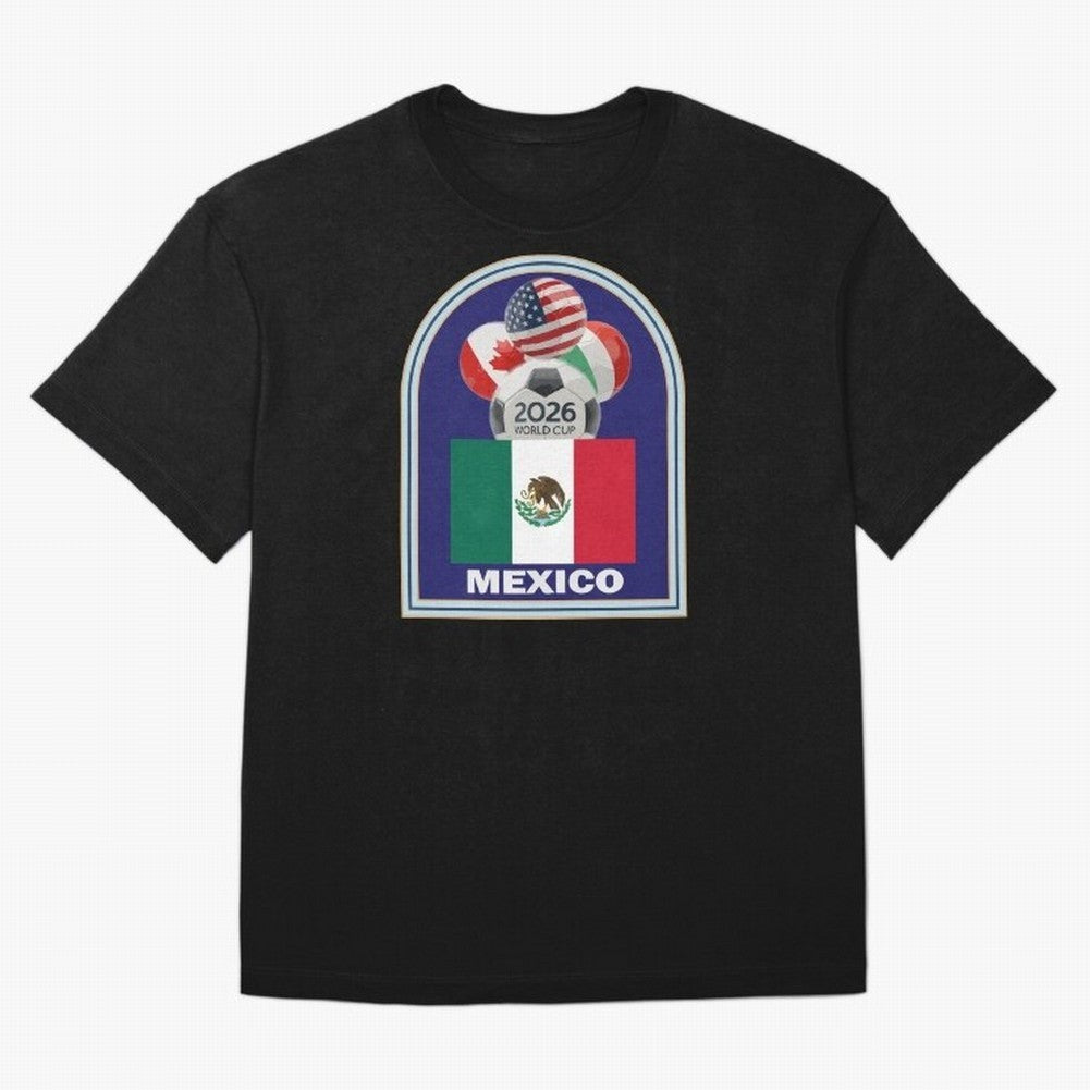 Mexico 2026 Soccer T-shirt Classic T-Shirt Honor the Football Icons of the FIFA World Cup 2026 USA Canada Mexico Journey through Messi Highlights, Brazil Pride, Stadium Chants, National Pride, Trophy Dreams and Unforgettable Football Memories;