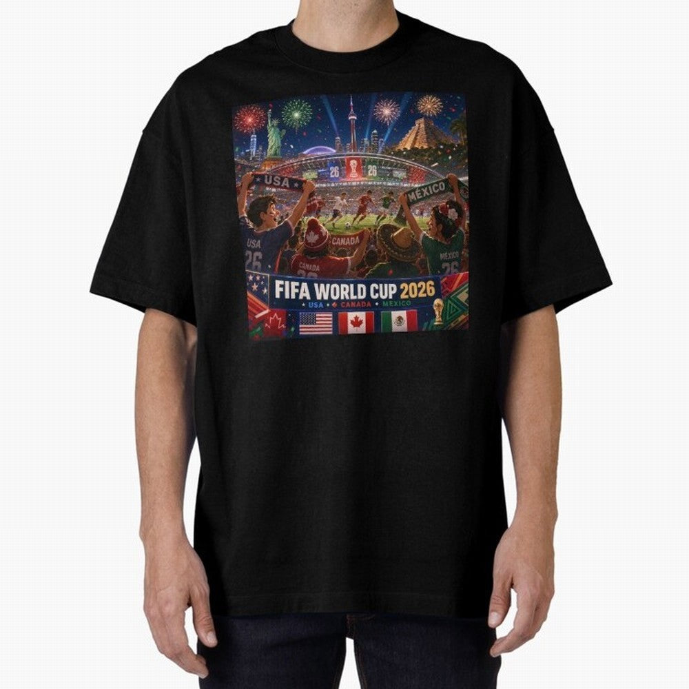 ? One Ball Three Nations 2026 #football 2026 Classic T-Shirt Show Championship Spirit for Global Football Passion for FIFA World Cup 2026, with Messi and Cristiano Ronaldo, England, France and Netherlands, Global Supporter Spirit, Legendary Goals,