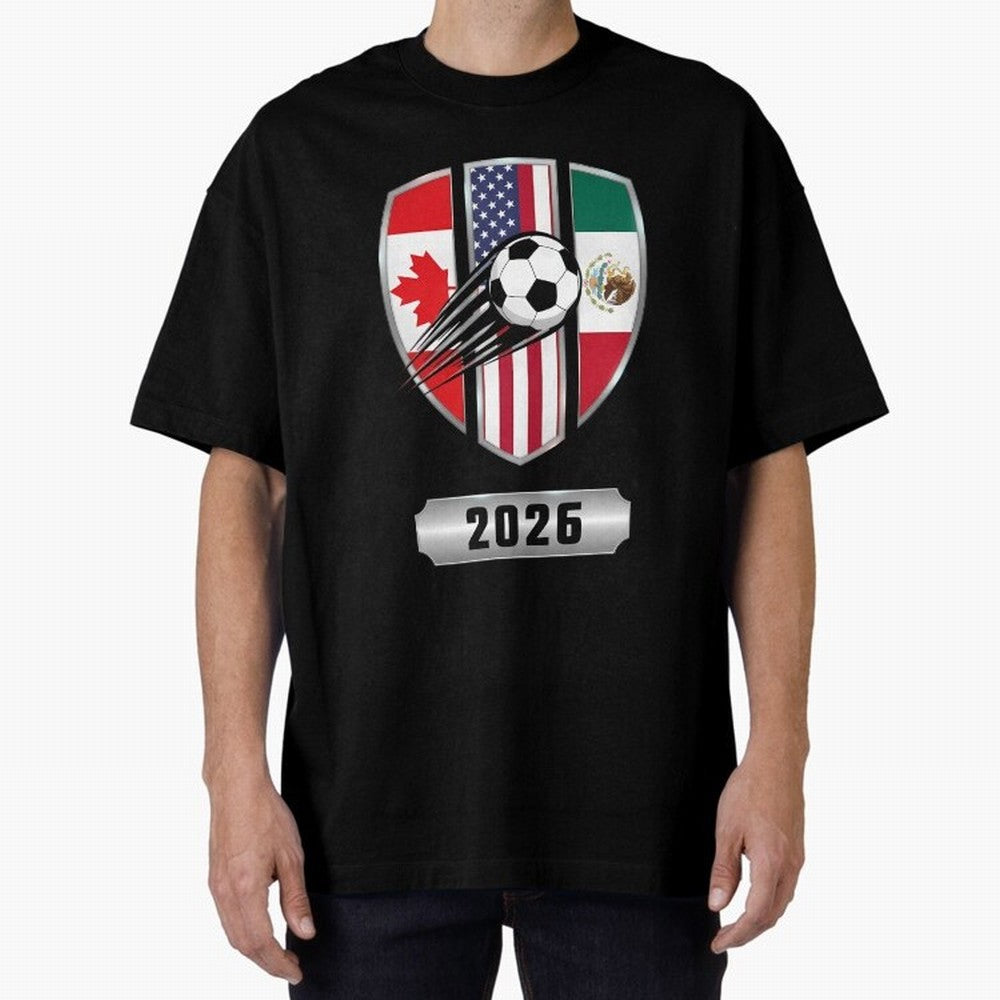 North United America Shield 2026 Cup Classic T-Shirt Fuel the Hype around the FIFA World Cup 2026 Journey through Mbappe and Neymar Highlights, Netherlands Pride, Game Day Rituals, Football Legends, Country Pride and the Road to the Final; Made for