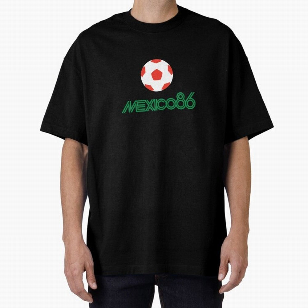 Mexico Soccer World Cup 1986 Classic T-Shirt Show Championship Spirit for Global Football Passion for FIFA World Cup 2026, Inspired by Messi and Cristiano Ronaldo, England, Goal Celebration Energy, Supporter Heritage, Football Icons and Worldwide