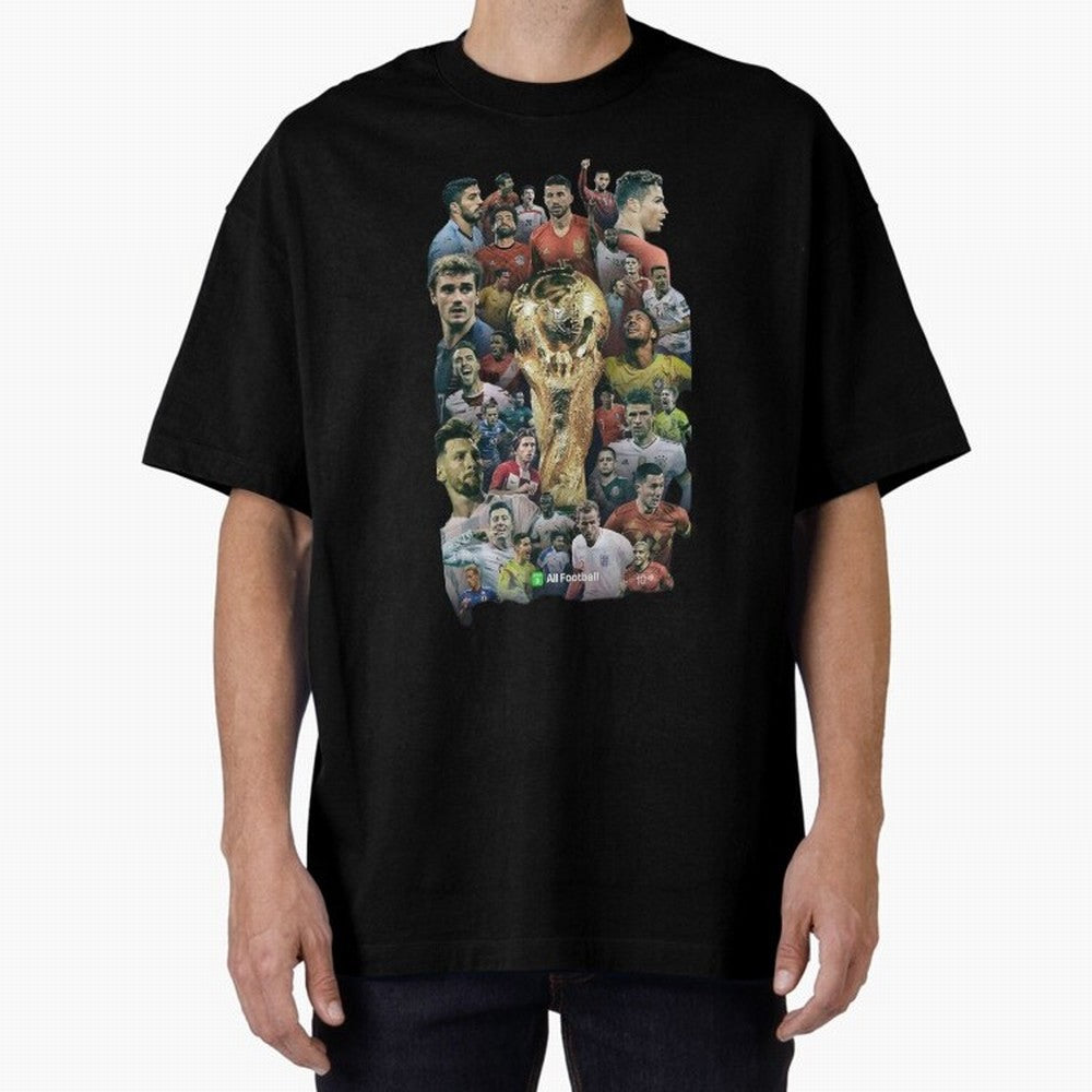 All Football Classic T-Shirt Bring World Football Passion into FIFA World Cup 2026 USA Canada Mexico Spirit, Made for Portugal, Spain and Germany, Messi, Global Supporter Spirit, Legendary Goals, National Colors and Tournament Celebration; Perfect