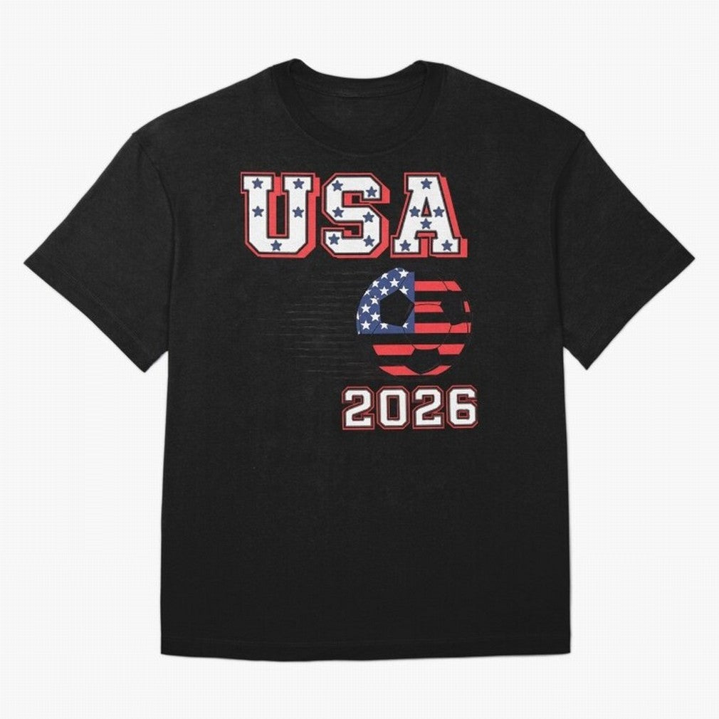 Vintage USA World Cup, Fifa World Cup 2026 Classic T-Shirt Cheer for FIFA World Cup 2026 Driven by Neymar, England and Germany Energy, Champion Mindset, Group Stage Buzz, Knockout Tension and Passionate Fan Culture; Ideal for Passionate Fans Who