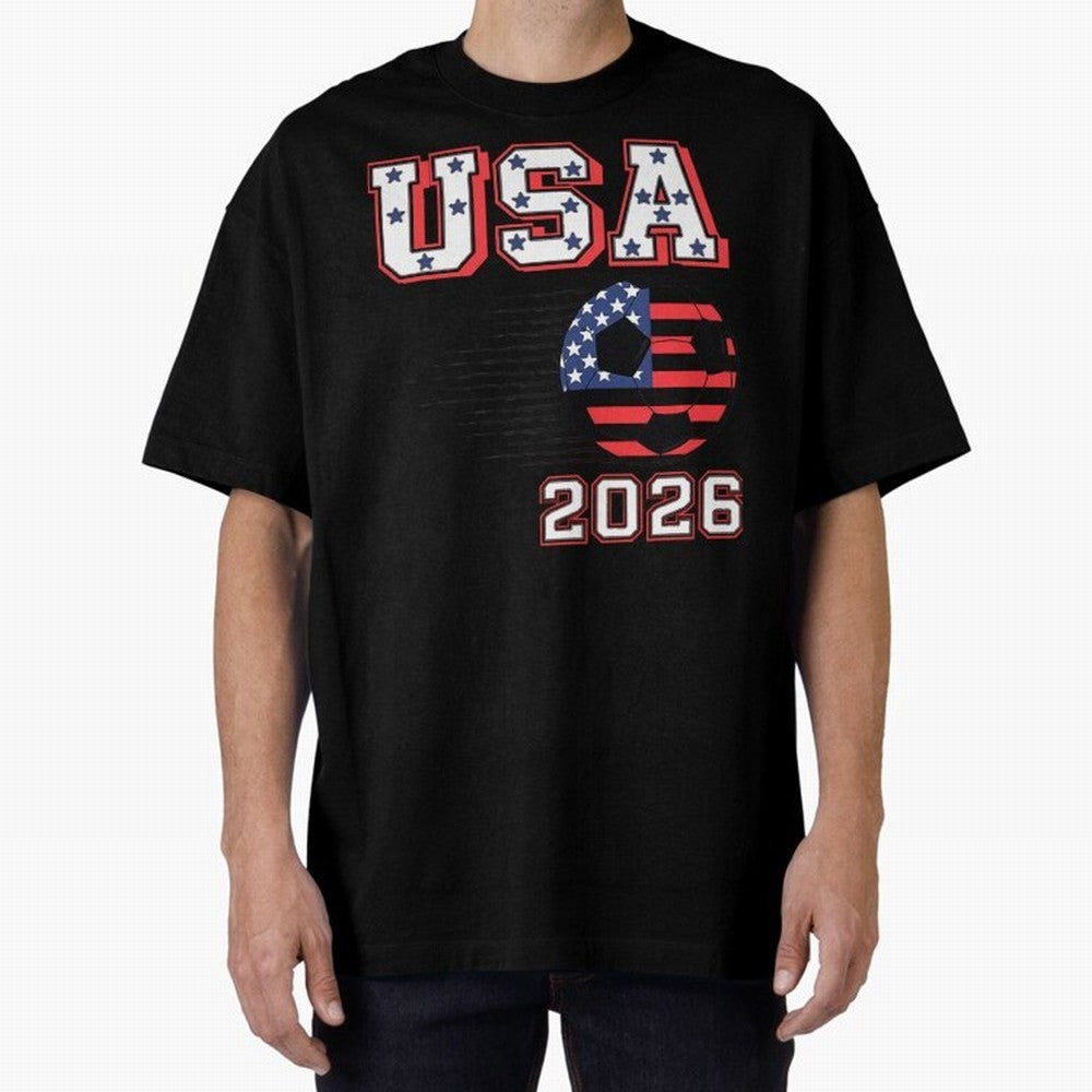 Vintage USA World Cup, Fifa World Cup 2026 Classic T-Shirt Cheer for FIFA World Cup 2026 Driven by Neymar, England and Germany Energy, Champion Mindset, Group Stage Buzz, Knockout Tension and Passionate Fan Culture; Ideal for Passionate Fans Who
