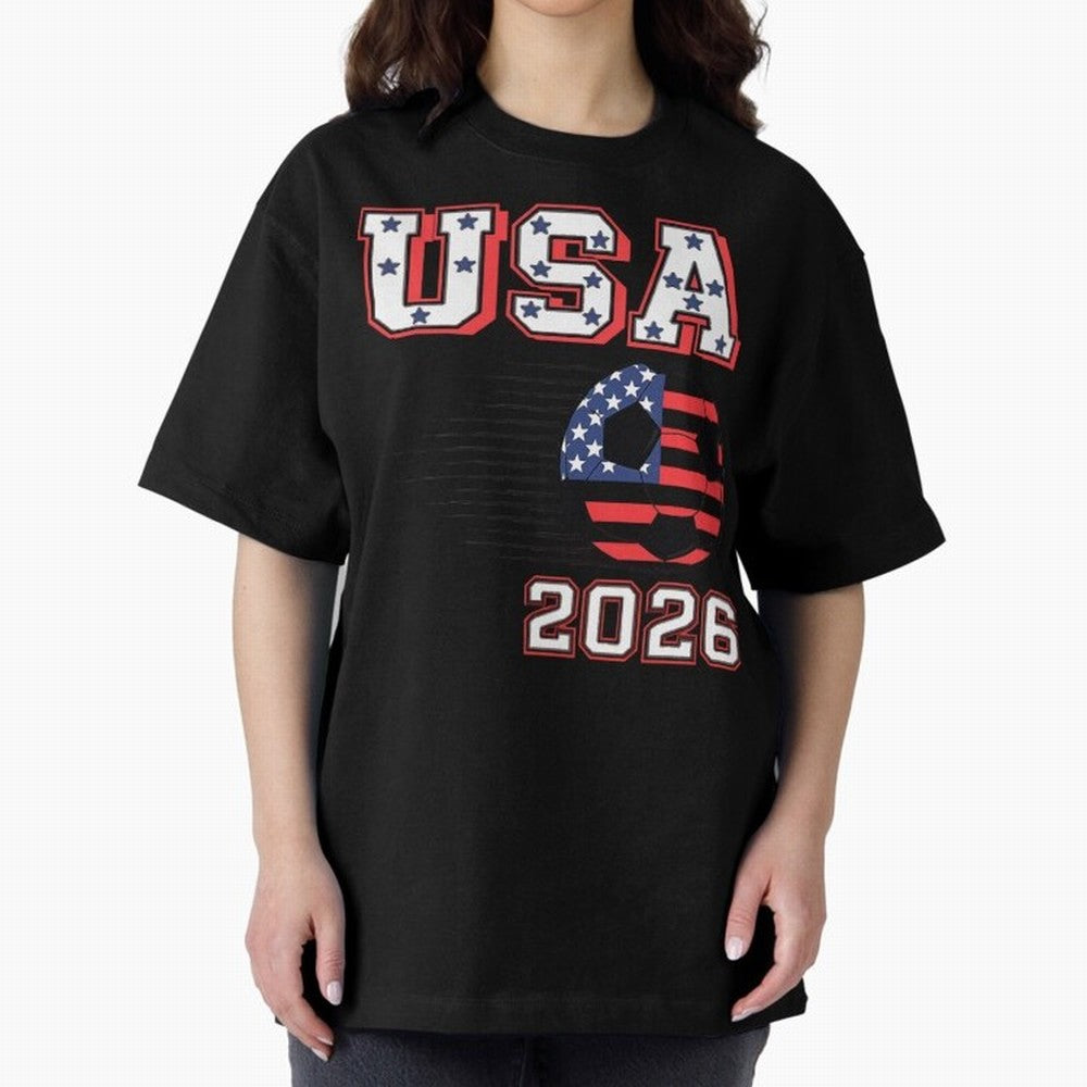 Vintage USA World Cup, Fifa World Cup 2026 Classic T-Shirt Cheer for FIFA World Cup 2026 Driven by Neymar, England and Germany Energy, Champion Mindset, Group Stage Buzz, Knockout Tension and Passionate Fan Culture; Ideal for Passionate Fans Who