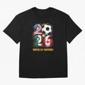 United by Football Soccer Fan Gear 2026 Classic T-Shirt Keep the Legacy of FIFA World Cup 2026 USA Canada Mexico Built around Cristiano Ronaldo, Haaland and CR7, Brazil Energy, Sports Nostalgia, International Competition, Famous Players and