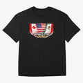 World Cup 2026 North America Flags Design ¨C USA Canada Mexico Soccer Fan Graphic Classic T-Shirt Make Game Day About FIFA World Cup 2026 USA Canada Mexico for Fans of CR7 and Messi and Argentina, France and Brazil, Bringing Stadium Memories,