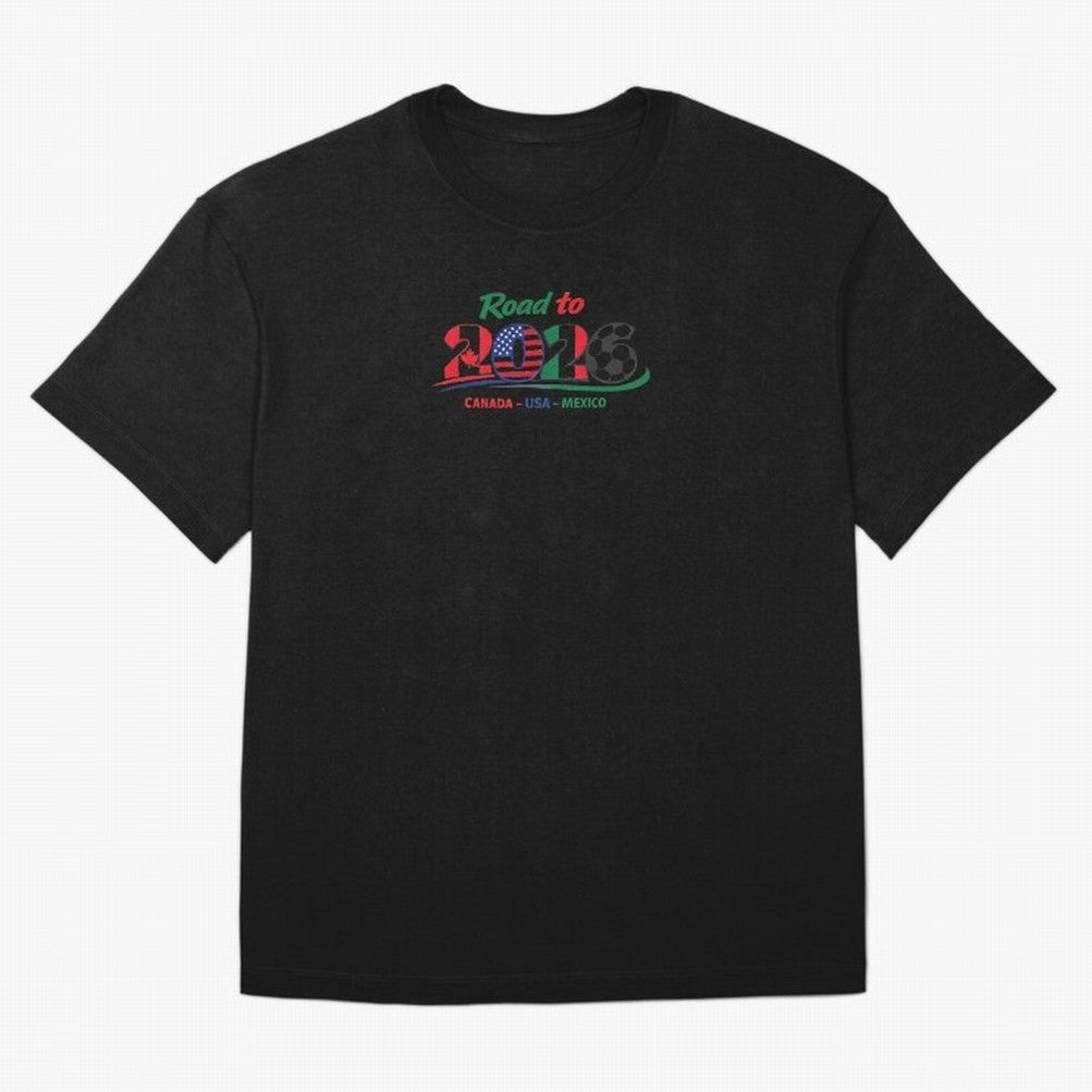 2026 Football Fan Design - North America - Three Nations One Dream Classic T-Shirt Show Your Love for Global Football Passion for FIFA World Cup 2026 USA Canada Mexico, Capturing CR7 and Messi, England and Germany, Vintage Soccer Flavor, Modern